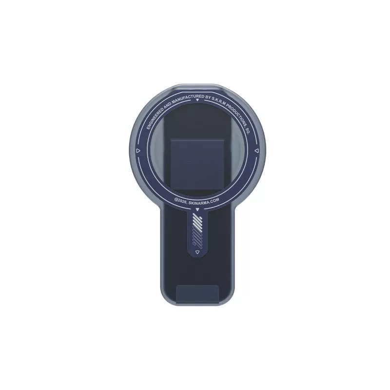 SKINARMA Arch XEPhaze Smart Grip-Stand soporte y grip magnético para teléfono Blue