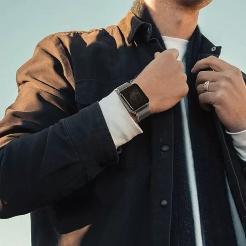 UNIQ Dante correa para Apple Watch de acero inoxidable rosa oro 38/40/41mm Serie 1-9 SE