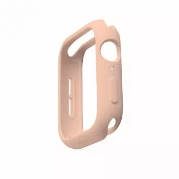 UNIQ Lino funda para Apple Watch Series 4/5/6/SE/SE3 44mm - Blush Pink
