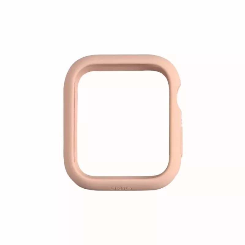 UNIQ Lino funda para Apple Watch Series 4/5/6/SE/SE3 44mm - Blush Pink