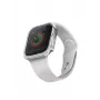UNIQ Valencia funda para Apple Watch Series 4/5/6/SE/SE3 40mm - Titanium Silver