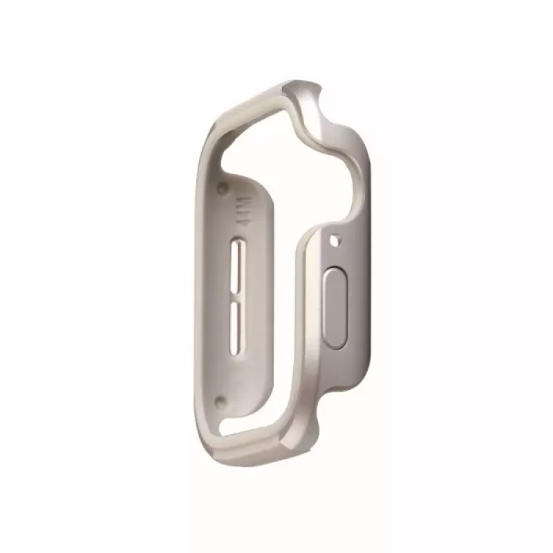 UNIQ Valencia funda para Apple Watch Series 4/5/6/SE/SE3 40mm - Titanium Silver
