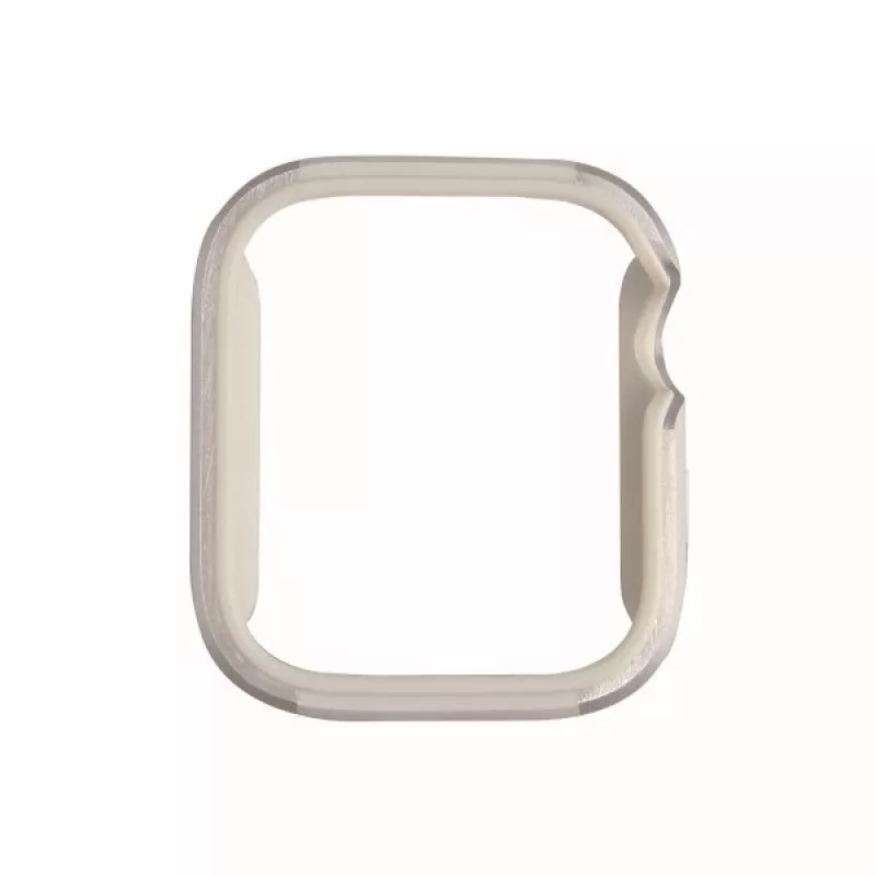 UNIQ Valencia funda para Apple Watch Series 4/5/6/SE/SE3 40mm - Titanium Silver