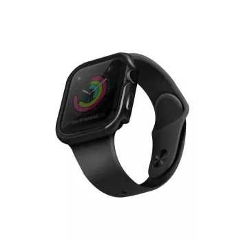 UNIQ Valencia funda para Apple Watch Series 4/5/6/SE/SE3 40mm Gunmetal Grey