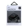 UNIQ Valencia funda para Apple Watch Series 4/5/6/SE/SE3 40mm Gunmetal Grey