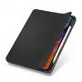 UNIQ Transforma Rigor funda tipo folio para iPad Air 10,9 pulgadas (4.ª/5.ª generación) - gris antracita con recubrimiento antimicrobiano