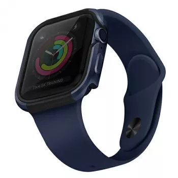 UNIQ Valencia funda protectora para Apple Watch Series 4/5/6/SE/SE3 40mm - Atlantic Blue