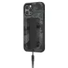 UNIQ Heldro funda para iPhone 12 Pro Max 6,7 pulgadas Charcoal Camo Antimicrobial