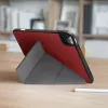UNIQ Transforma funda tipo folio para iPad Pro 11 pulgadas (2021/2020) y iPad Air 10,9 pulgadas (2022/2020) con protección antimicrobiana, rojo coral