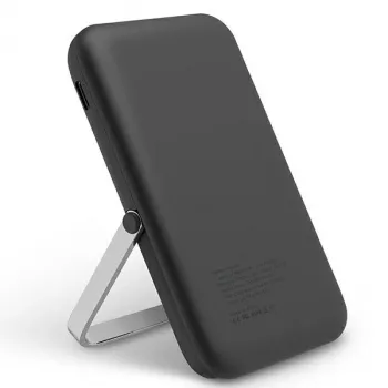UNIQ Powerbank Hoveo 5000mAh USB-C 20W PD Fast Charge inalámbrico magnético Charcoal Grey