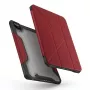 UNIQ Trexa funda para iPad Pro 11 pulgadas 2021/2020 y iPad Air 10,9 pulgadas 2022/2020, antimicrobiana, rojo