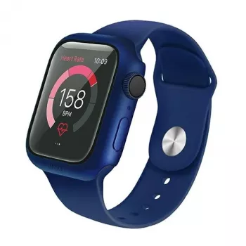 UNIQ Nautic funda protectora para Apple Watch Series 4/5/6/SE/SE3 40mm azul
