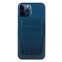 UNIQ Lyft Soporte magnético para teléfono con soporte para tarjetas - Blue