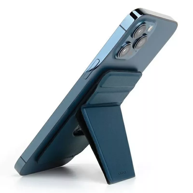 UNIQ Lyft Soporte magnético para teléfono con soporte para tarjetas - Blue