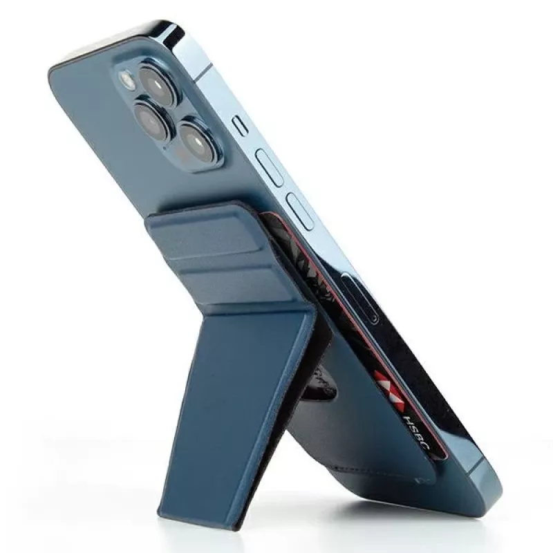 UNIQ Lyft Soporte magnético para teléfono con soporte para tarjetas - Blue