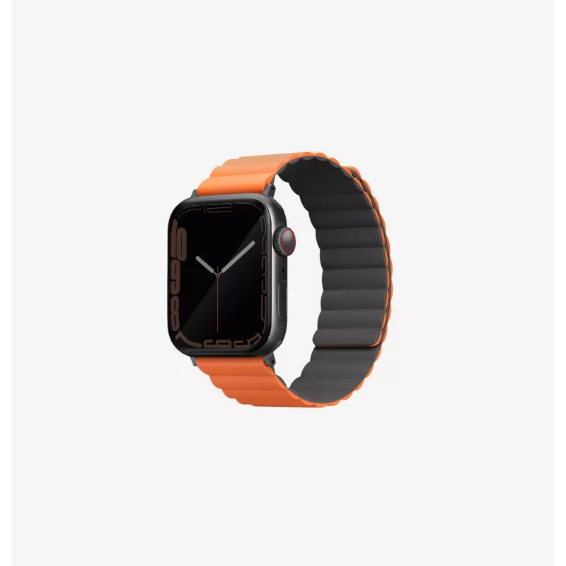 UNIQ Revix correa magnética reversible para Apple Watch 42/44/45/49mm Green-Taupe