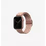 UNIQ Aspen correa Braided Solo Loop para Apple Watch 38/40/41mm Series 1-9/SE/SE2/SE3 - Citrus Pink
