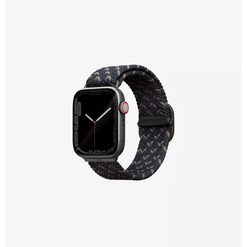 UNIQ Aspen correa Braided Solo Loop para Apple Watch 38/40/41mm Series 1-9/SE/SE2/SE3 - Citrus Pink