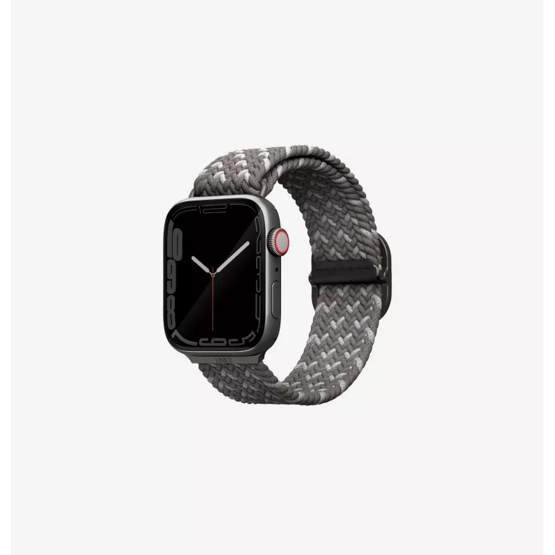 UNIQ Aspen correa Braided Solo Loop para Apple Watch 38/40/41mm Series 1-9/SE/SE2/SE3 - Citrus Pink