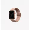 UNIQ Aspen Correa trenzada para Apple Watch 46/45/44 mm Series 1/2/3/4/5/6/7/8/9/SE/SE2/SE3 - Pebble Grey