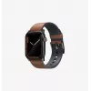 UNIQ Straden Correa Híbrida de Piel para Apple Watch 42/44/45/49mm Azul