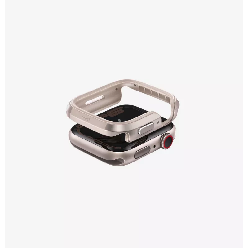 UNIQ Valencia Funda para Apple Watch Series 4/5/6/7/8/9/SE/SE2/SE3 45/44mm Verde