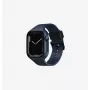 UNIQ Monos Correa 2en1 para Apple Watch con Funda Serie 4/5/6/7/8/9/SE/SE2/SE3 44/45mm Azul Marino