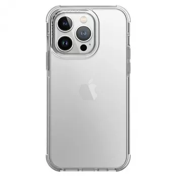 UNIQ Combat Funda para Apple iPhone 14 Pro, 6,1 inch, Cristal Transparente