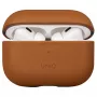 UNIQ Terra Funda de Piel Auténtica para AirPods Pro 2.ª Generación (2022/2023) - Toffee Brown