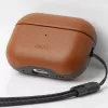 UNIQ Terra Funda de Piel Auténtica para AirPods Pro 2.ª Generación (2022/2023) - Toffee Brown