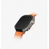UNIQ Valencia funda protectora para Apple Watch Ultra / Ultra 2 / Ultra 3 49mm, Midnight Black