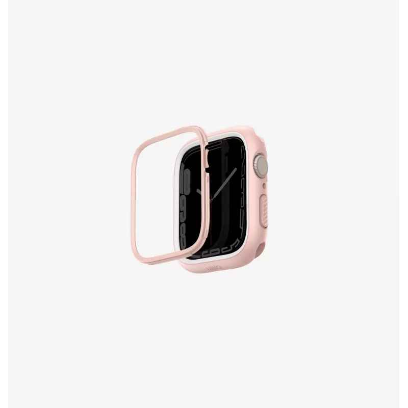 UNIQ Moduo funda para Apple Watch Series 4/5/6/7/8/9/SE/SE2/SE3 40/41mm Lime/White