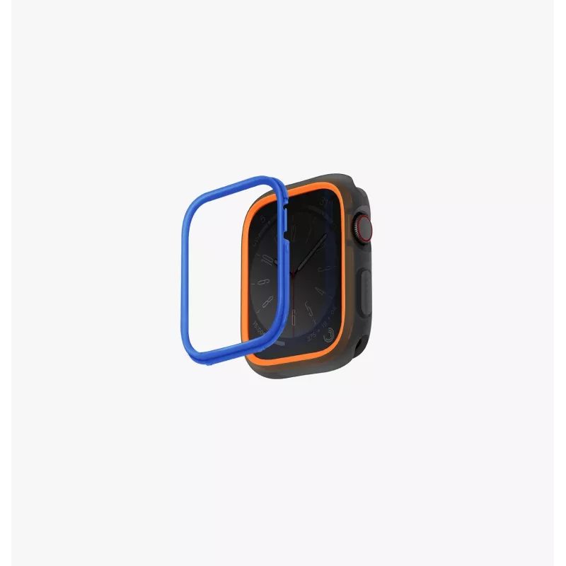 UNIQ Moduo funda para Apple Watch Series 4/5/6/7/8/9/SE/SE2/SE3 44/45mm Lime-White