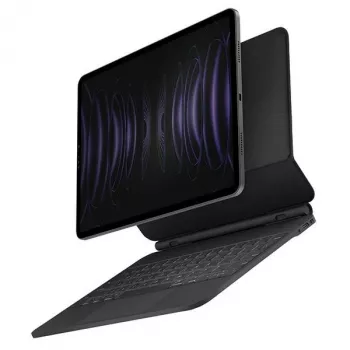 UNIQ Venno funda con teclado inteligente magnético para iPad Pro 11 (2022/2021) y iPad Air 10.9 (2022/2020) - Ebony Black