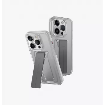 UNIQ Heldro Funda con soporte y montaje para iPhone 15 Pro 6,1