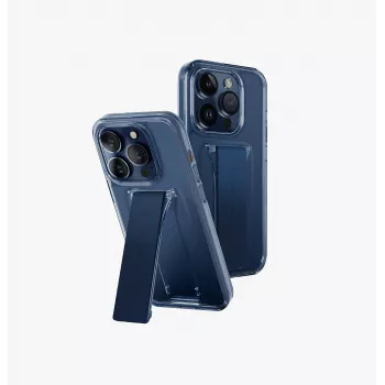 UNIQ Heldro Funda con soporte y montaje para iPhone 15 Pro 6,1