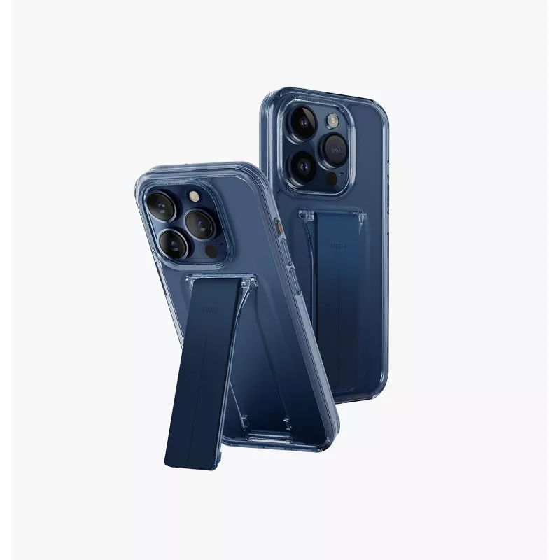 UNIQ Heldro Funda con soporte y montaje para iPhone 15 Pro 6,1
