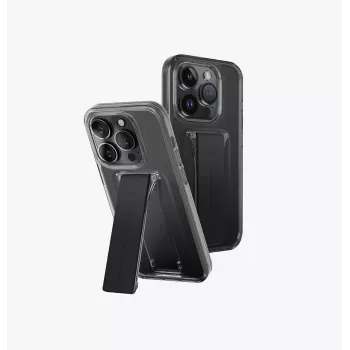 UNIQ Heldro Funda con soporte y montaje para iPhone 15 Pro 6,1
