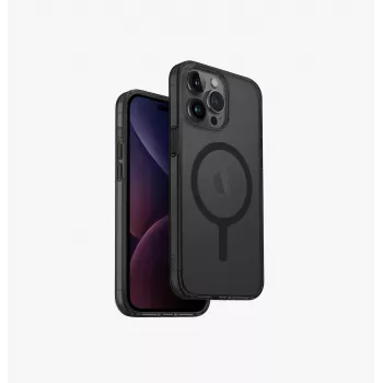 UNIQ LifePro Xtreme Funda para iPhone 15 Pro Max 6,7 inch Magclick con carga Frost Smoke