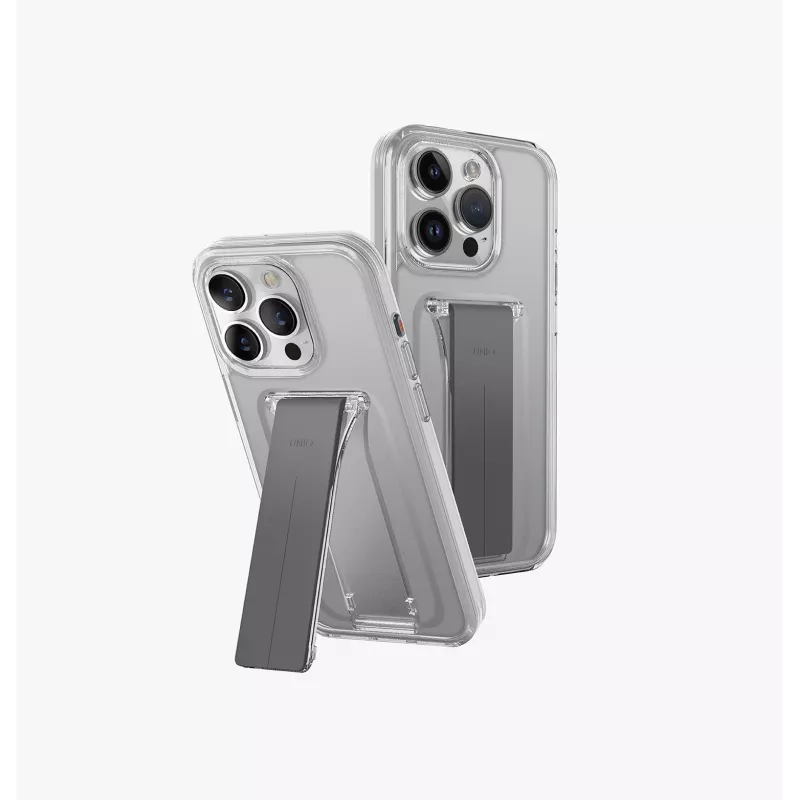 UNIQ Heldro Mount with Stand Case para iPhone 15 Pro Max 6,7