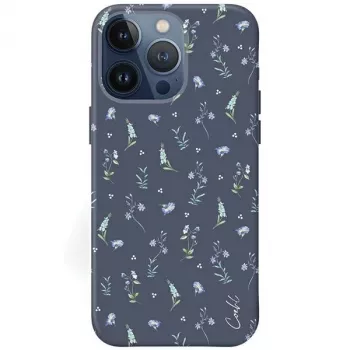 UNIQ Coehl Prairie Funda para Apple iPhone 15 Pro 6,1 inch Navy Blue / Lavender Blue