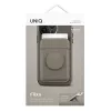 UNIQ Flixa cartera magnética para tarjetas con soporte flint grey MagSafe