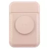 UNIQ Flixa cartera magnética para tarjetas con soporte blush pink MagSafe