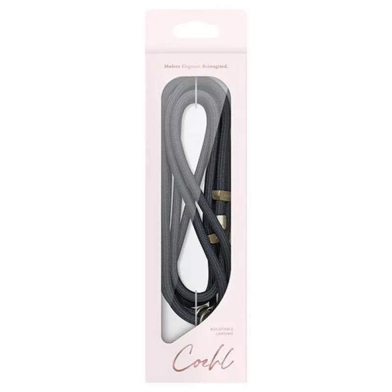 UNIQ Coehl Laurel cordón universal para teléfono black