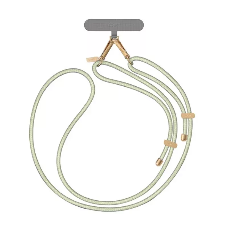 UNIQ Coehl Laurel cordón universal para teléfono light lime