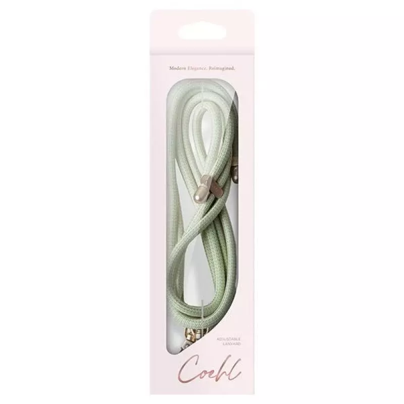 UNIQ Coehl Laurel cordón universal para teléfono light lime