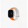 UNIQ Revix Evo correa de silicona magnética reversible para Apple Watch Series 1/2/3/4/5/6/7/8/9/SE/SE2/SE3/Ultra/Ultra2/Ultra3 42/44/45/49mm viridian green / burnt yellow