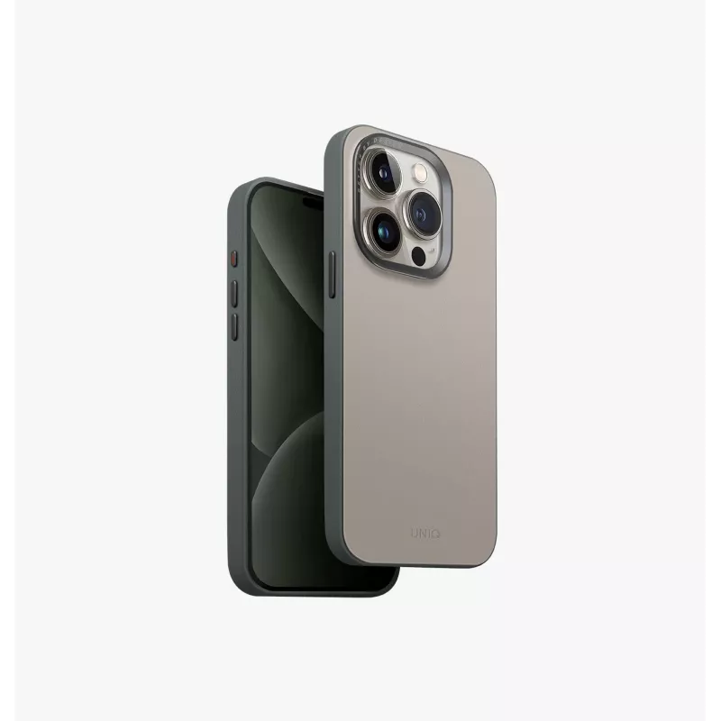 UNIQ Lyden DS funda con carga MagClick para iPhone 15 Pro Max 6,7