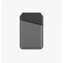 UNIQ Lyden DS soporte cartera magnético con protección RFID para MagSafe, gris antracita-negro