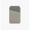 UNIQ Lyden DS soporte cartera magnético con protección RFID para MagSafe, gris antracita-negro